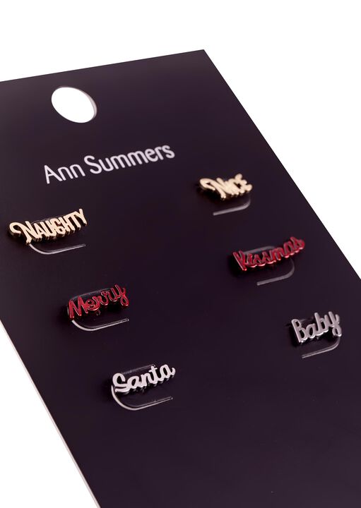 Christmas 3 Pack Stud Earrings image number 3.0